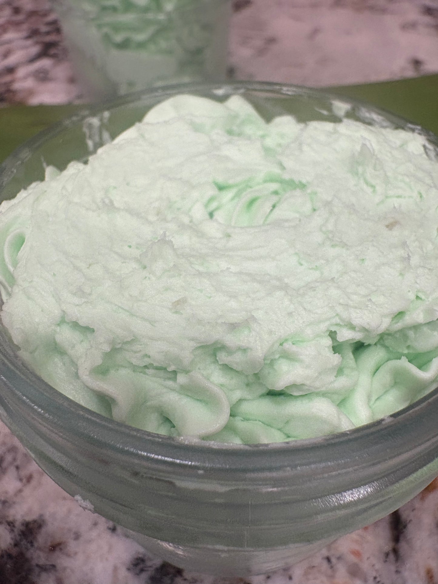 Soothing Aloe: Handmade Whipped Body Butter made with fresh aloe vera