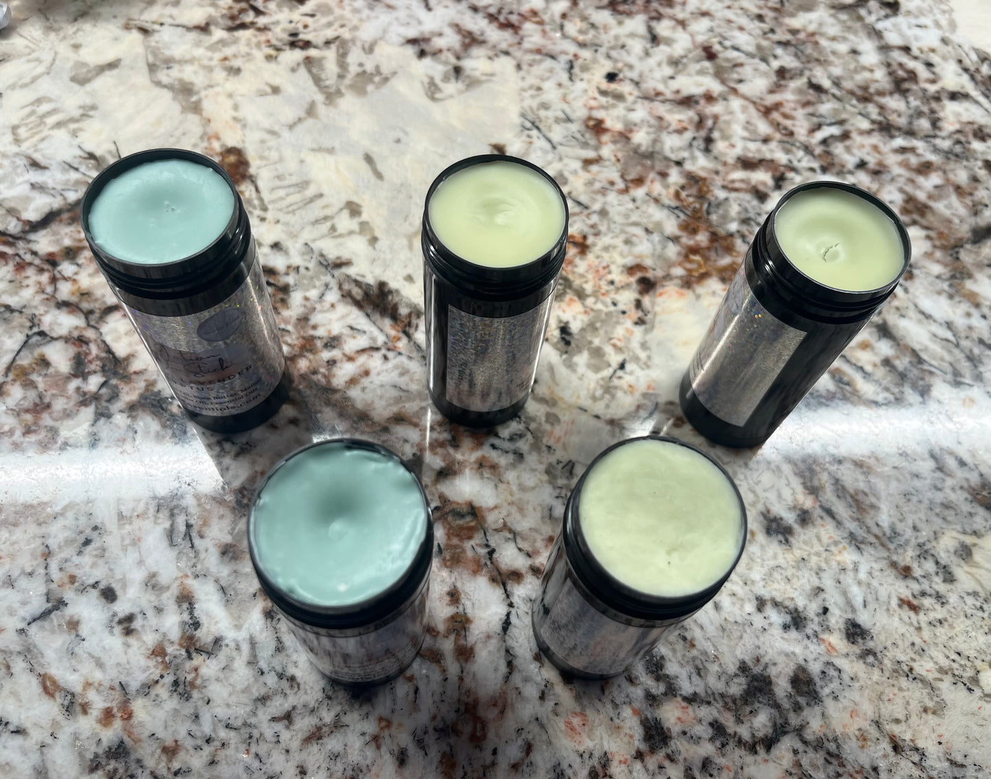 Solid Lotion Roll-On Stick in Tranquility: Lavender Eucalyptus