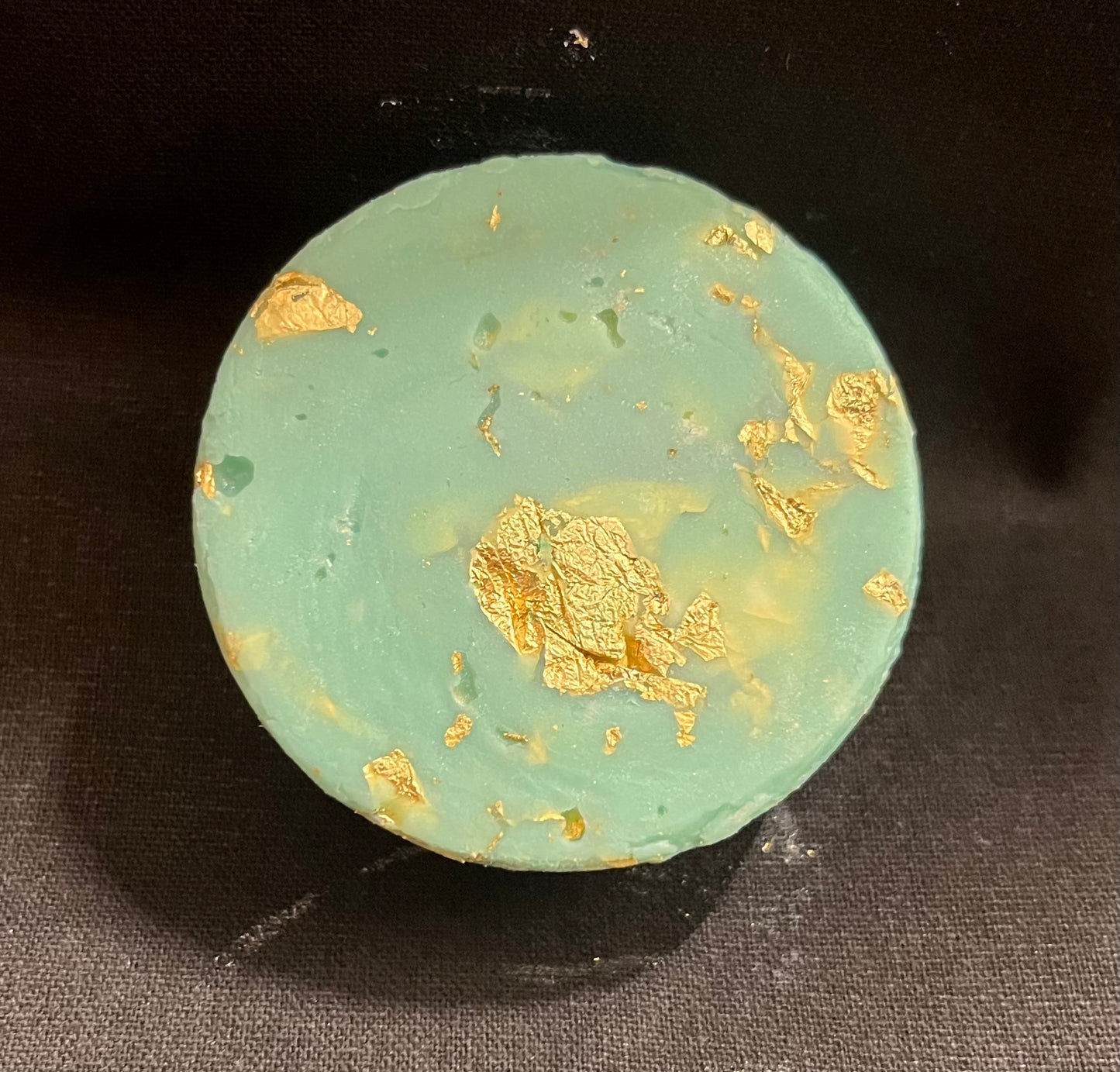 Gold Flake Solid Lotion Bar (Jasmine Essential Oil)