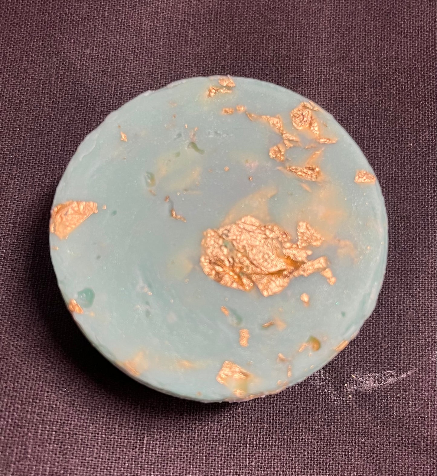 Gold Flake Solid Lotion Bar (Jasmine Essential Oil)