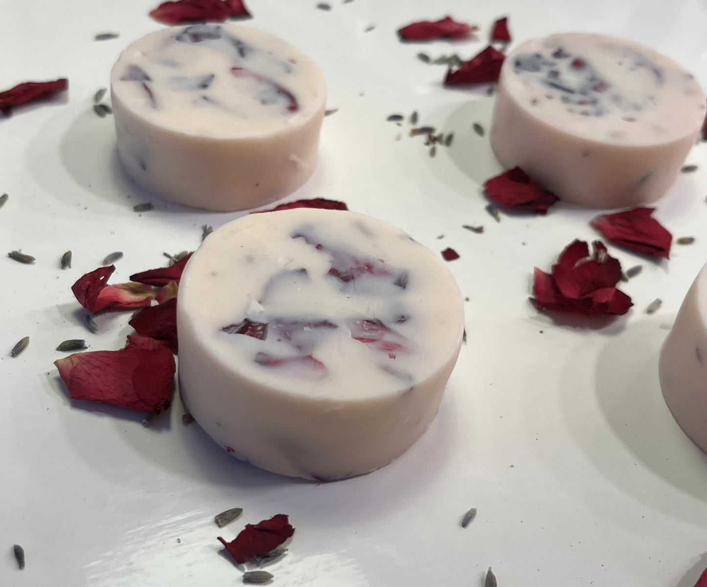 Rose Petal Solid Lotion Bar