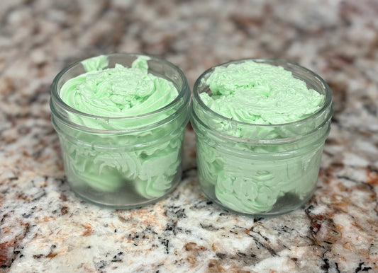 Soothing Aloe: Handmade Whipped Body Butter made with fresh aloe vera