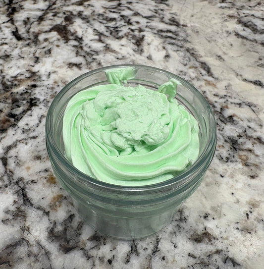 Soothing Aloe: Handmade Whipped Body Butter made with fresh aloe vera